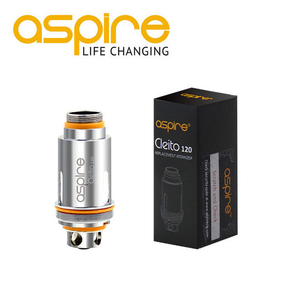 1 x Aspire Cleito 120 MESH Atomiser 0.15 Ohm