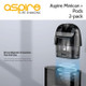 2 pack - Aspire Minican Plus replacement pods