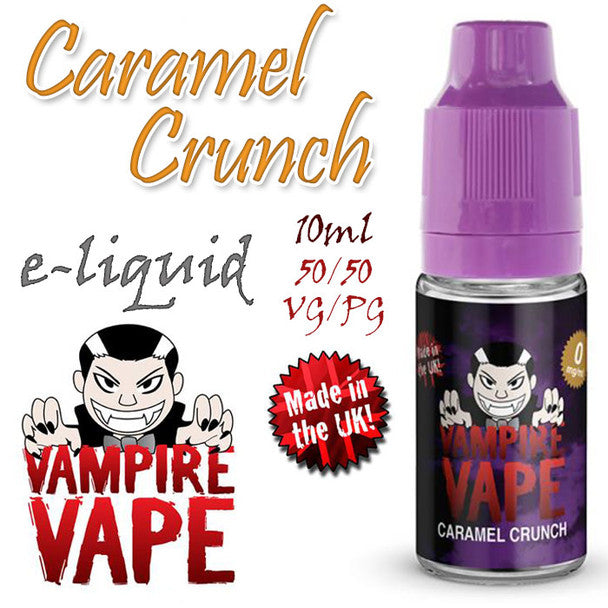 Caramel Crunch - Vampire Vape e-liquid - 10ml