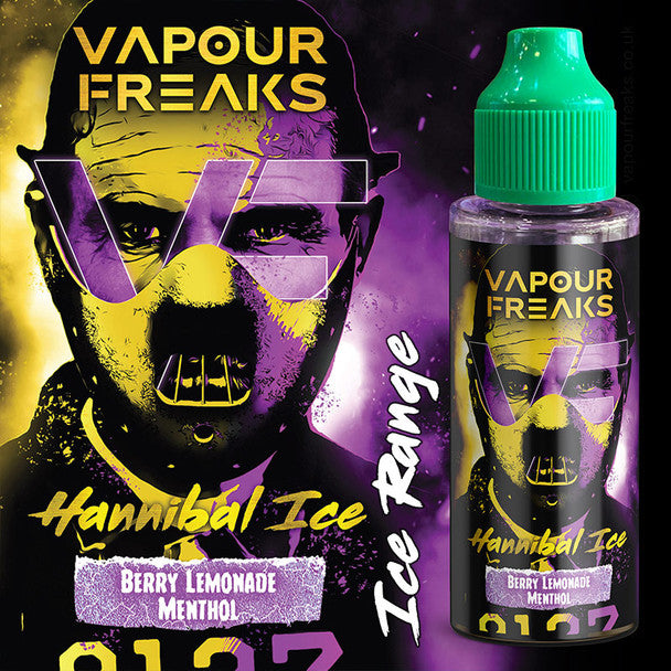 HANNIBAL ON ICE - Vapour Freaks ZERO e-liquid - 70% VG - 100ml