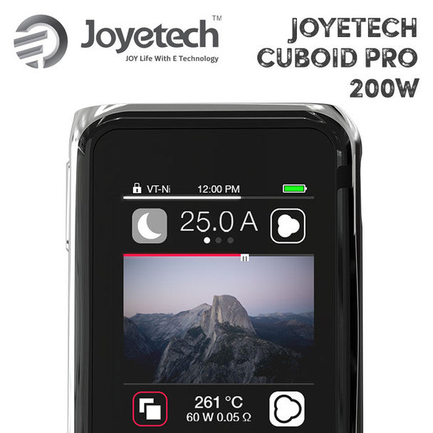 Joyetech Cuboid Pro 200w TC box mod battery