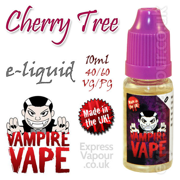 Cherry Tree - Vampire Vape 40% VG e-Liquid - 10ml