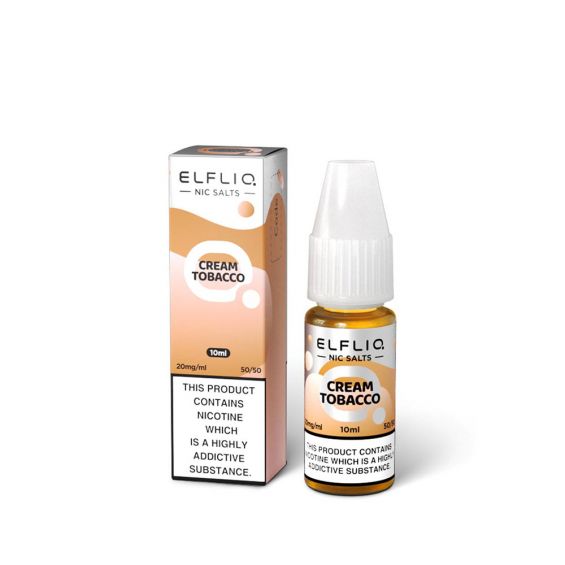 Elf Bar ElfLiq Snoow Tobacco Nic Salt E-Liquid 10ml