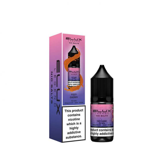 Elux Legend Fizzy Cherry Nic salt E-Liquid 10ml
