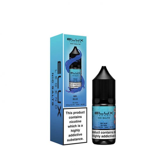Elux Legend Mr Blue Nic salt E-Liquid 10ml