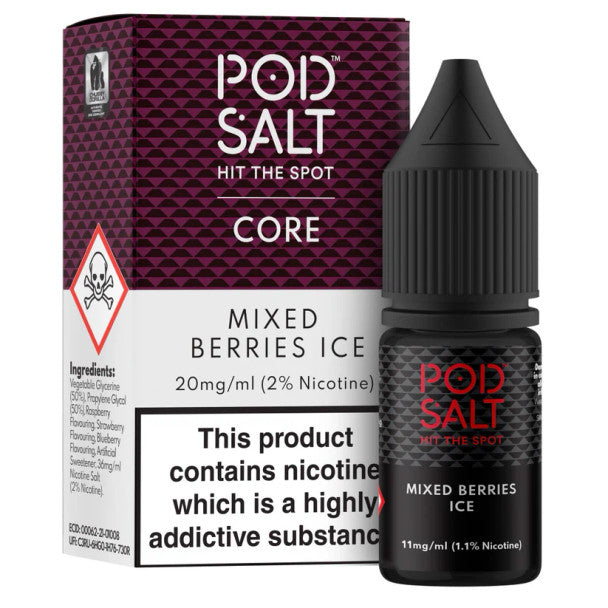 Mixed Berries Ice Nic Salt by Pod Salt