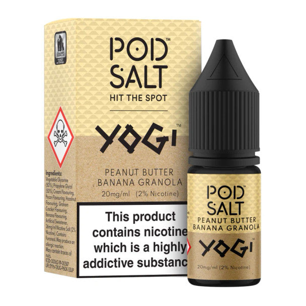 Peanut Butter Banana Granola Nic Salt by Pod Salt & Yogi