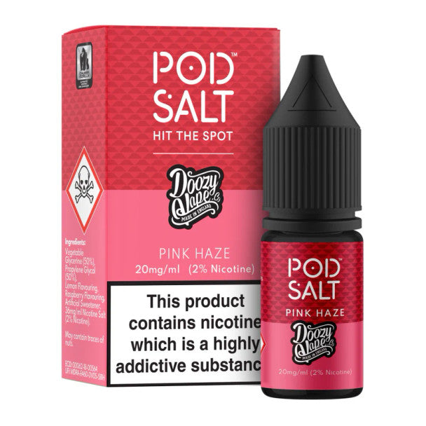 Pink Haze Nic Salt by Pod Salt & Doozy Vape
