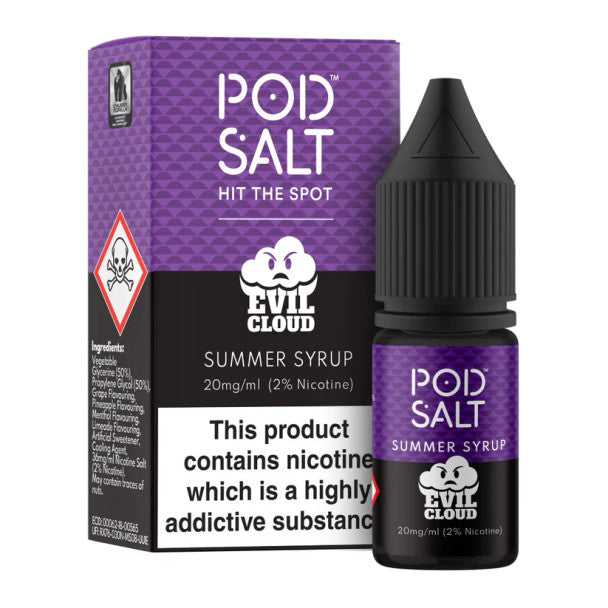 Summer Syrup Nic Salt by Pod Salt & Evil Cloud