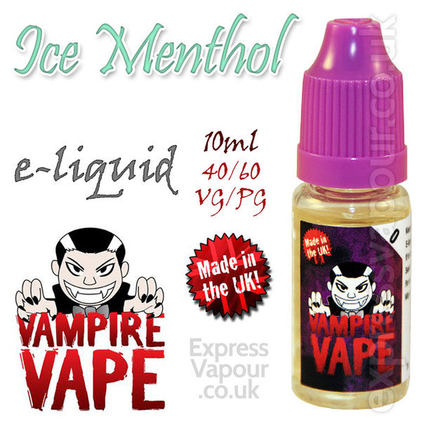 Ice Menthol - Vampire Vape 40% VG e-Liquid - 10ml