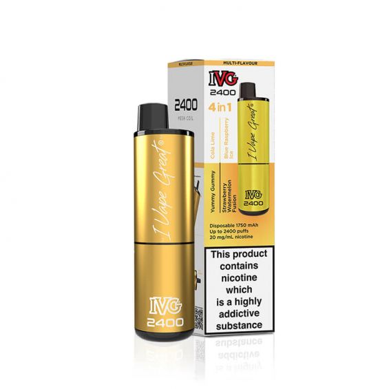 IVG 2400 Summer Edition 4 In 1 20mg Disposable Vape