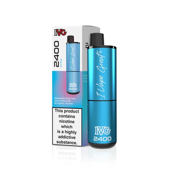IVG 2400 Ice Pop 20mg Disposable Vape