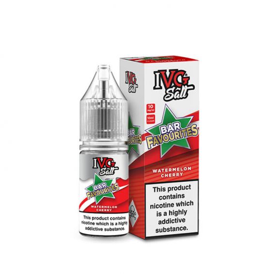 IVG Bar Favourites Watermelon Cherry 10ml Nic Salt E-Liquid