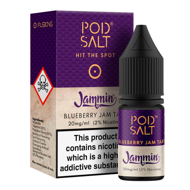 Blueberry Jam Tart Nic Salt by Pod Salt & Jammin