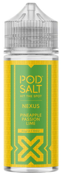 Pineapple Passion Lime Shortfill by Pod Salt Nexus 100ml
