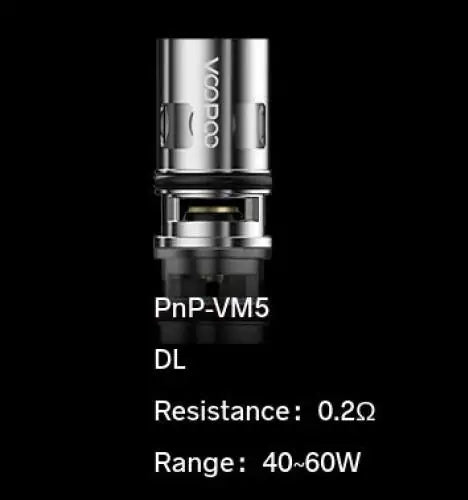 Voopoo PnP-VM5 0.2 Ohm Coils (5 Pack)