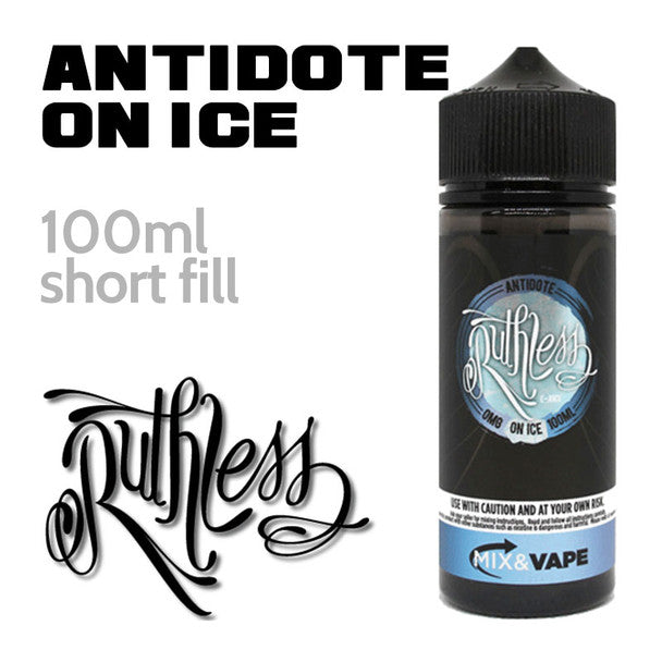 Antidote on Ice by Ruthless e-liquid - 70% VG - 100ml