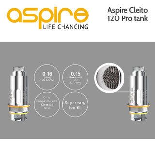 Aspire Cleito Pro sub-ohm 2ml tank