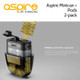 2 pack - Aspire Minican Plus replacement pods