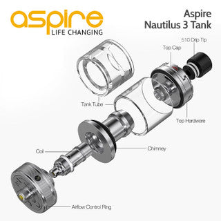 Aspire Nautilus 3 Tank - 2ml