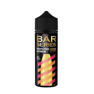 Pineapple Peach Watermelon Shortfill E-Liquid by Bar Series Gold Edition 100ml