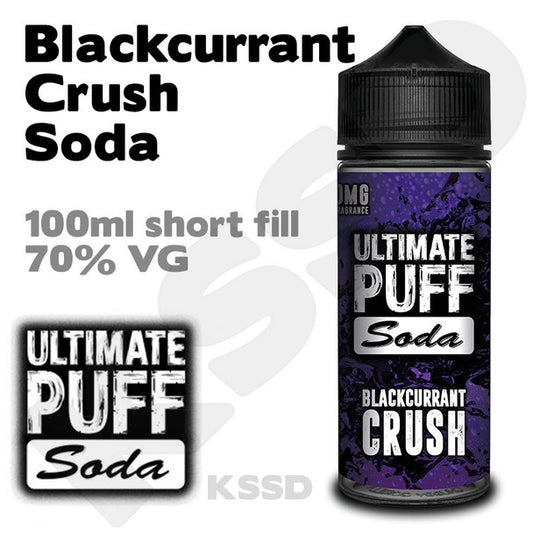 Blackcurrant Crush Soda - Ultimate Puff eliquid - 100ml
