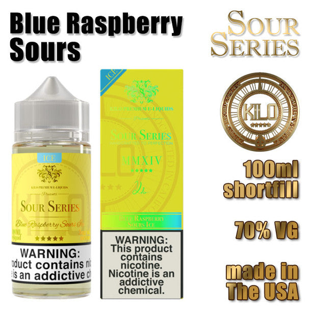 Blue Raspberry Sours - KILO e-liquids - 100ml