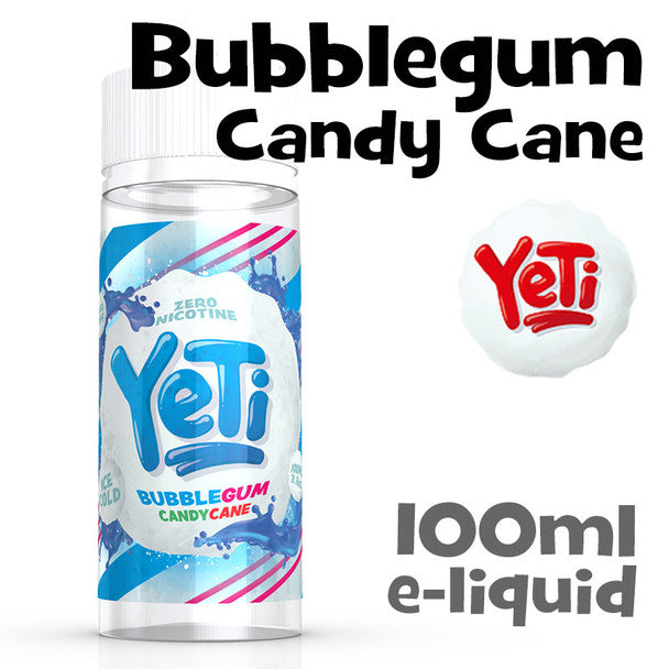 Bubblegum Candy Cane - Yeti eliquid - 100ml