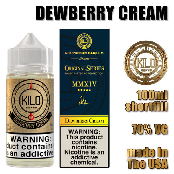 Dewberry Cream - KILO e-liquids - 100ml