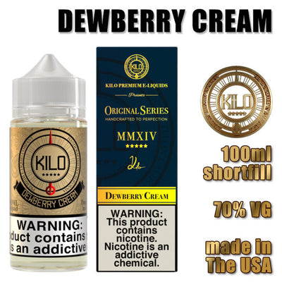 Dewberry Cream - KILO e-liquids - 100ml