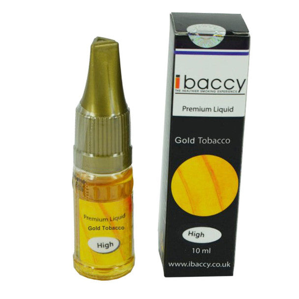 Gold Tobacco - 10ml - iBaccy eLiquid