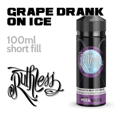 Grape Drank On Ice by Ruthless e-liquid - 60% VG - 100ml