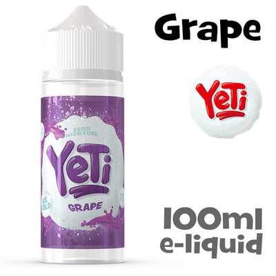 Grape - Yeti eliquid - 100ml