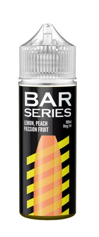 Lemon Peach Passionfruit Shortfill E-Liquid by Bar Series 100ml