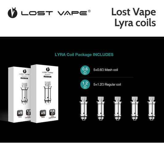 5 pack - Lost Vape Lyra Coils