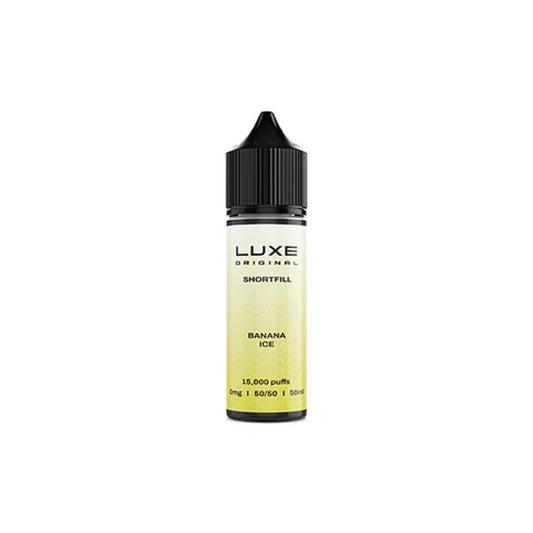 Luxe Original Shortfill Banana Ice 50ml