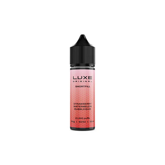 Luxe Original Shortfill Strawberry Watermelon Bubblegum 50ml