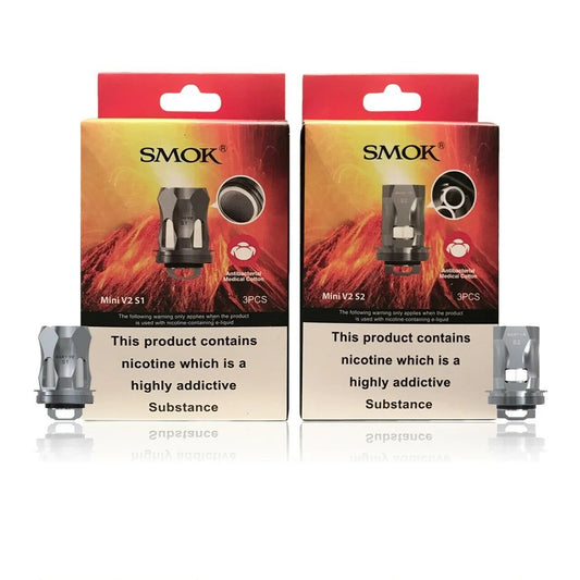Genuine SMOK Mini V2 S1 & V2 S2 Coils For SMOK MAG GRIP | STICK V9 | MORPH 219