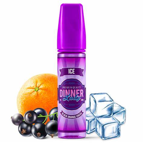 Black Orange Crush Ice - Dinner Lady eliquid - 70% VG - 50ml