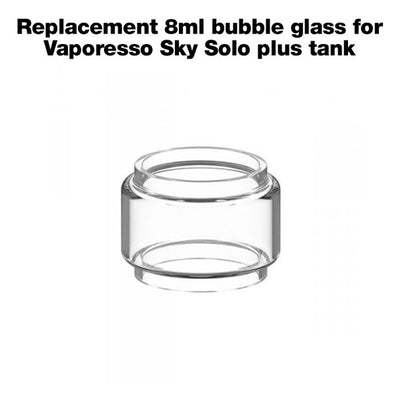 Replacement 8ml bubble glass for Vaporesso Sky Solo Plus tank