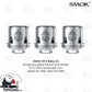SMOK V8 X-Baby X4 Coils (3 Pack)