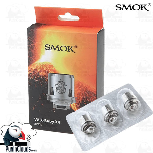 SMOK V8 X-Baby X4 Coils (3 Pack)