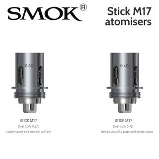 5 pack - Smok Stick M17 atomisers