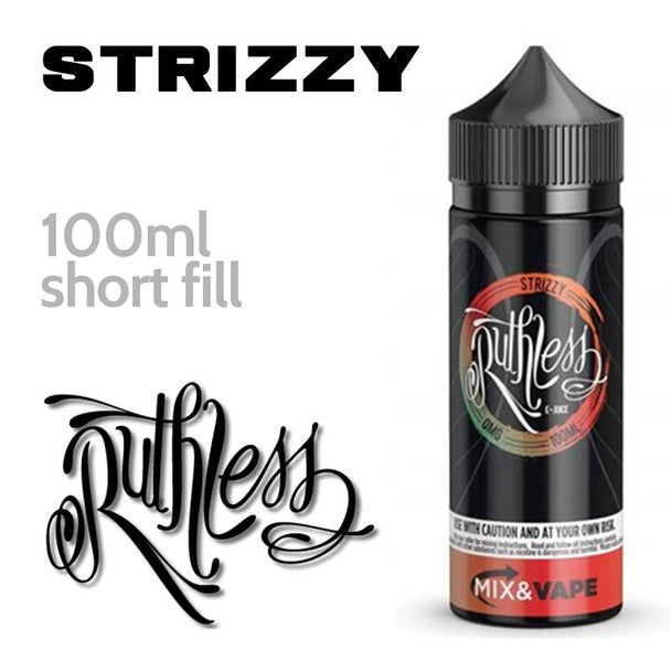 Strizzy by Ruthless e-liquid - 70% VG - 100ml