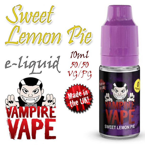Sweet Lemon Pie - Vampire Vape e-liquid - 10ml
