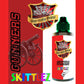 Gunners Skittlez – Team Vapour e-liquid – 70% VG – 100ml