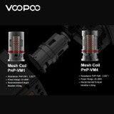 5 pack - VooPoo PnP atomisers and PnP VM atomisers