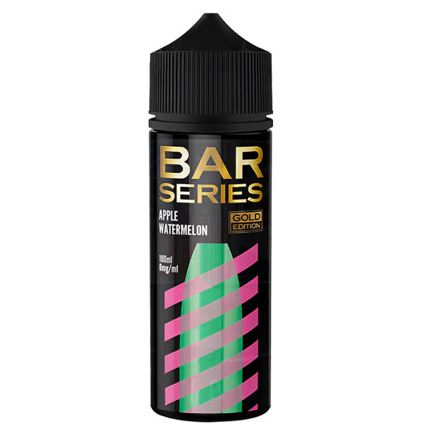 Apple Watermelon Shortfill E-Liquid by Bar Series Gold Edition 100ml