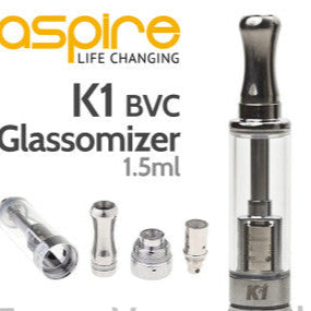 Aspire K1 Glassomizer Tank (BVC)