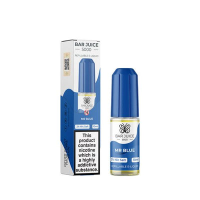 Bar Juice 5000 Mr Blue Nic Salt 10ml E-Liquid